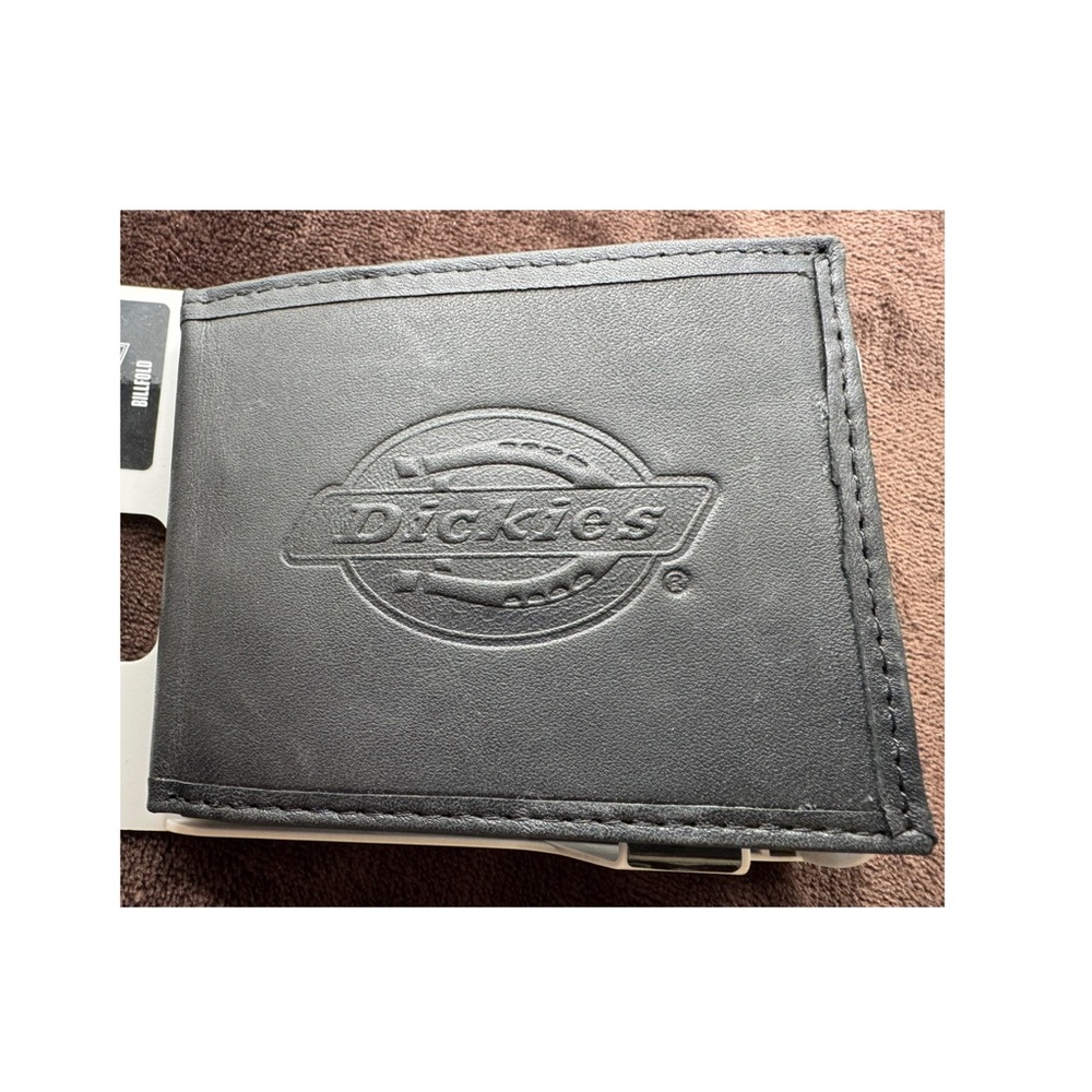 Dickies Black Leather Wallet